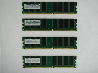 4GB KIT 4X 1GB Apple IMac G5 Power Macintosh G5 MAC PC3200 400 Mhz Memory Ram • $42.99