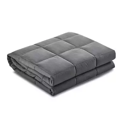 Weighted Blanket Adult 7KG Heavy Gravity Blankets Microfibre Cover Glass Beads C • $97.99