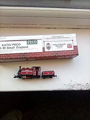 £51 • Buy Peco Prince 009 Gauge Locomotive Boxed Loco With Tender Noticed Much