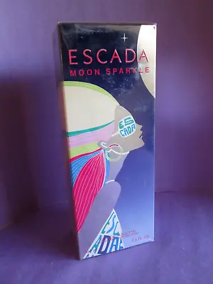 Escada Moon Sparkle Eau De Toilette Spry 3.3oz 100ml 2007 Vintage Scannon Sealed • $325