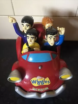 Original The Wiggles Singing Big Red Car Toy Sam Anthony Jeff Murray • $39.99