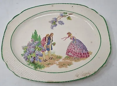 Hampton Ivory Swinnertons England Lilac Time Platter • £15