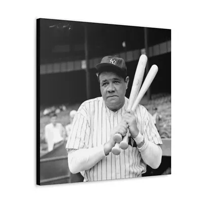 24x24 New York Yankees Babe Ruth Canvas • $89.99