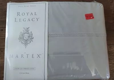 Vintage Royal Legacy Full Flat Sheet By Martex 250 Thread Count Stone Color • $19.99