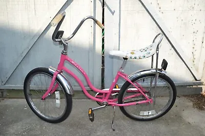 $155 • Buy Vintage 1979 Pink Schwinn Lil' Chik Girls Stingray Bicycle