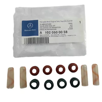 Valve Stem Seal Kit Mercedes-Benz M601 661 NOS GENUINE A1020500058 • $29