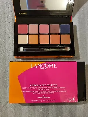 Lancomê Chroma Eye Palette- 01 Warm Chroma • £7