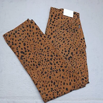NWOT Noon Goons Go Leopard Print Denim Pants Men's 32 New Never Washed • $79.99