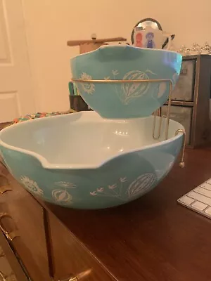 $30 • Buy Pyrex Chip And Dip Bracket For Cinderella Bowls - Reproduction