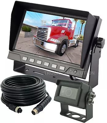 7  Rear View Backup Reverse Camera System For Skid Steerrv Farm Trucks • $151.05