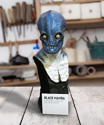 Casey Love Black Mamba Translucent Resin Bust • $80