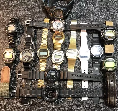 Digital Watch Lot Of (15) Watches Timex IronmanArmitronExpeditionAquaforce • $22.50