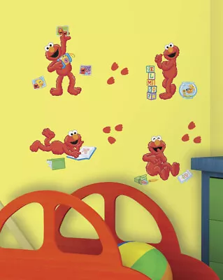 Sesame Street Elmo-Centric Peel And Stick Wall Decals Discontinued RMK2076SCS  • $35