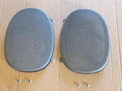 READ 00-05 CHEVY Impala Monte Carlo Rear Speaker Grill Covers LH RH SET GRAY • $64.99