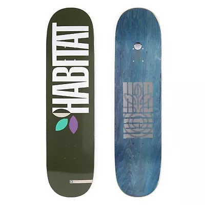 Habitat Skateboards - Apex Bold Green Deck - 8.25  (free Grip) • £75