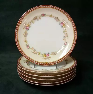 Meito AUGUSTA (FLORAL  ASAMA SHAPE)  Bread Plate 6 1/2 Inches • $3.50