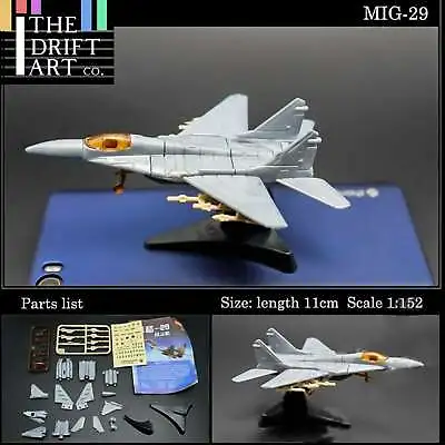 Mikoyan MiG-29 Fulcrum 4D Fighter Aircraft Plane Assembly Kit Model Art Toy • $13.77