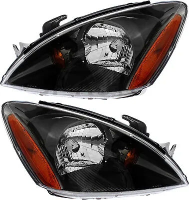 For 2004-2007 Mitsubishi Lancer Headlight Halogen Set Driver And Passenger Side • $189.36