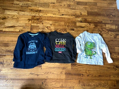 Levi’s M&co Long Sleeved T Shirts 9-18months • £0.99
