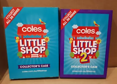 Coles Little Shop - Series 1 & 2 Full Sets In Cases • $34.99