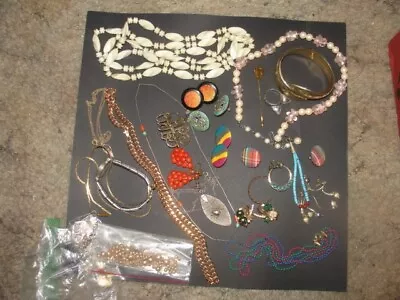 Vintage Costume Jewelry Lot Ladybug Necklace. • $15