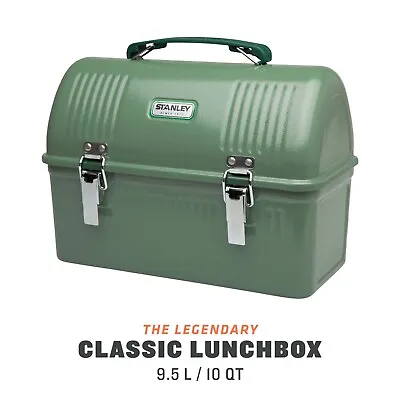 £89.99 • Buy Stanley Legendary Classic Lunch Box | 9.5l Hammertone Green Carry Case