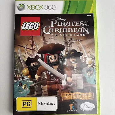 Lego Pirates Of The Caribbean Xbox 360 Game With Manual PAL Disney • $24.95