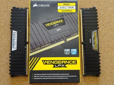 £10 • Buy Corsair Vengeance LPX 2x8GB 2400MHz DDR4