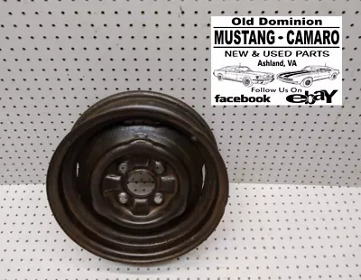 1965-1966 Mustang 6 Cylinder 14  X 4 1/2  4 Lug Wheel • $89.99