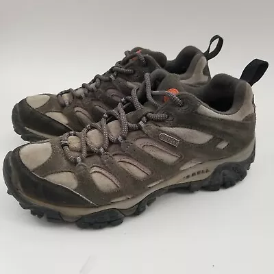 MERRELL Moab Ventilator Continuum Hiking Shoes Beluga Womens 7 • $44.99
