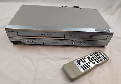 Sanyo  DVW-7200 DVD VCR Combo Player 4-head VHS Recorder WITH Remote TESTED • $59.95