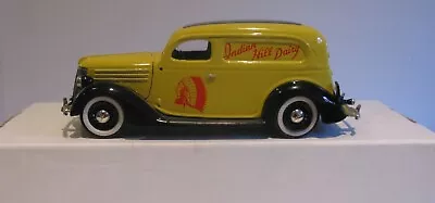 Mini Marque 1:43 1936 Mustard & Black Ford V/8 Sedan Delivery Indian Hill Dairy • $183.53