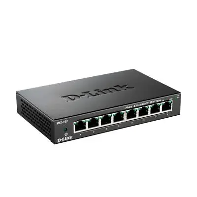 D-Link DES 108 - Switch - 8 Ports - Desktop • £47.18