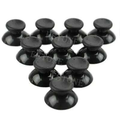 10pc Analog Joystick Thumbstick Rubber Cap For Microsoft XBOX 360 Controller New • £4.33
