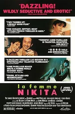 La Femme Nikita ORIGINAL  Rolled Movie Poster C8 1991 SS • $14.98