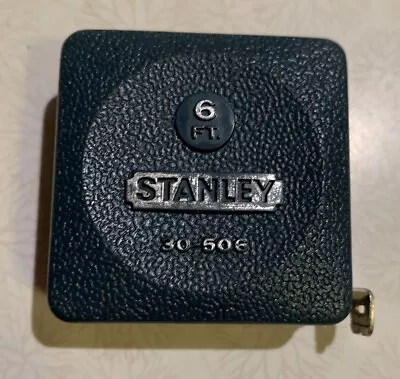 Vintage Stanley #30-506 - 6’ Foot Tape Measure Made In USA • $3.95
