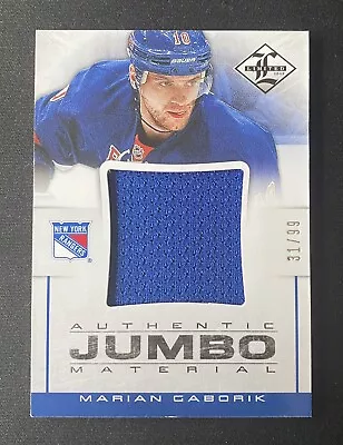 2012-13 Panini Limited Hockey Marian Gaborik Authentic Jumbo Material /99 • $0.72