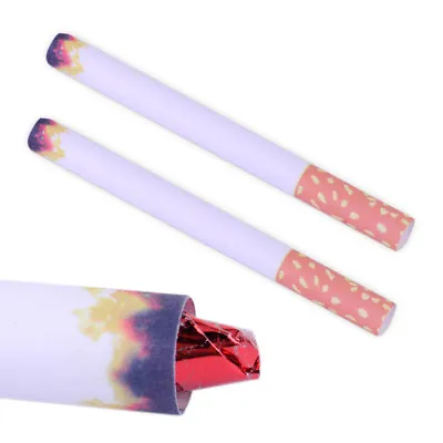 2x Fake Cigarettes Smoke Effect Joke Prank Novelty Trick Gag Party Stage MAGIC • £3.77