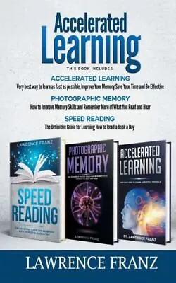 $21.82 • Buy Accelerated Learning Series (3 Book Series): Speed_Reading, Photographic Me...