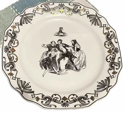 Mottahedeh Plate Vienna Evening 1998 Du Paquier Factory! Portugal! C. 1730-40! • $29