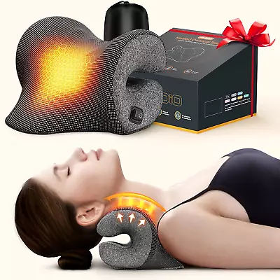 Heated Neck Stretcher For Pain Relief Magnetic Therapy Case/Graphene Heating  • $67.99