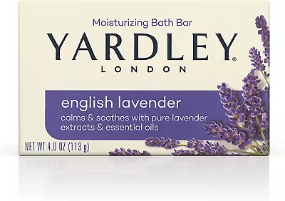 YARDLEY English Lavender Boxed Soap 120 G • £10.92