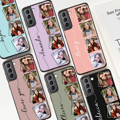 Collage Photo Personalised Phone Case Cover For Samsung Galaxy S23 S24 A14 A05S • £6.71