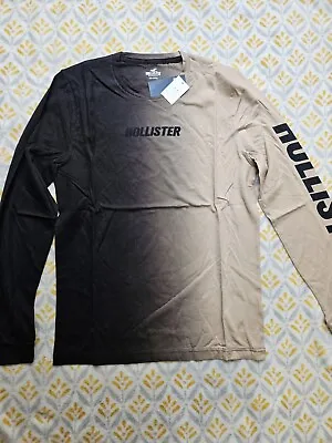 Hollister Mens Long Sleeve T-shirt OMBRE L LARGE • $19.99