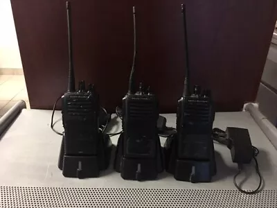 USED-Lot Of 3 Vertex Standard VX-231-G7-5 Two Way Radio • $300