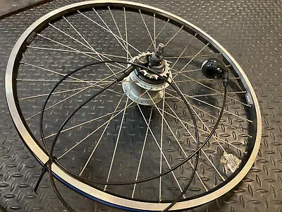 Shimano Nexus 8 Speed Internal Gear Hub On 26  Double Wall Rim With Grip Shifter • $249