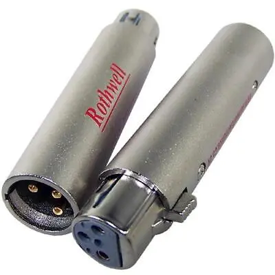 Rothwell Audio Balanced XLR In-Line -15db In Line Attenuators • £79