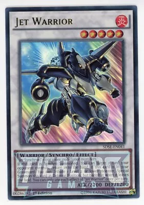 Yugioh SDSE-EN041 Jet Warrior Ultra Rare 1st Edition NM/LP • £1.79