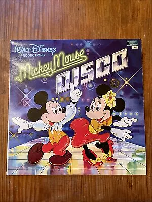 Vintage Walt Disney Mickey Mouse Disco Album LP Vinyl 1979 • $5.99