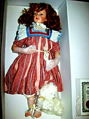 Gadco Great American Doll Co./ Rotraut Schrott   Marlene  28” Vinyl Doll W/coa  • $99.99